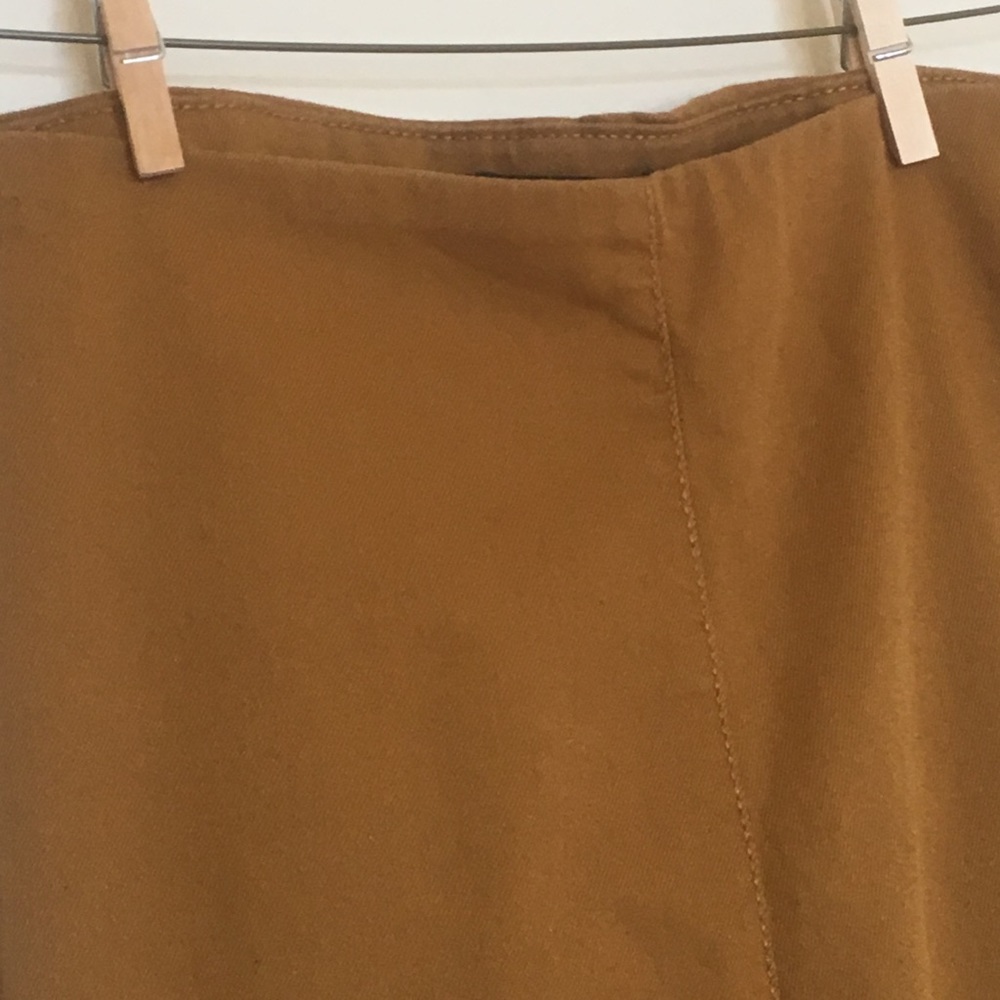 h&m camel tan cigarette high waist disco pant - Picture 5 of 5